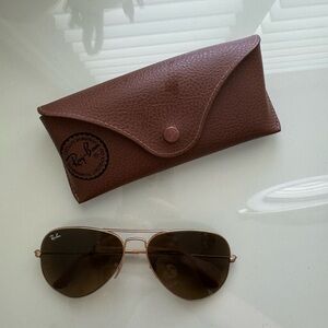 Ray-Ban aviator sunglasses